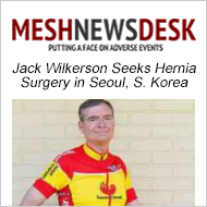 Jack Wilkerson Seeks Hernia Surgery in Seoul, S. Korea